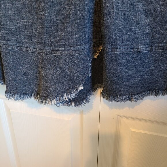 SIMON CHANG jean skirt - Picture 5 of 9